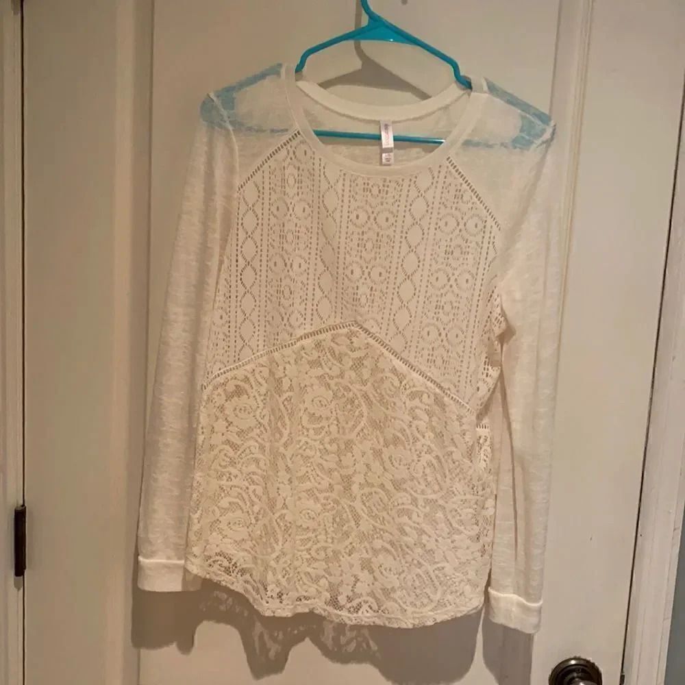 Lacy top L   